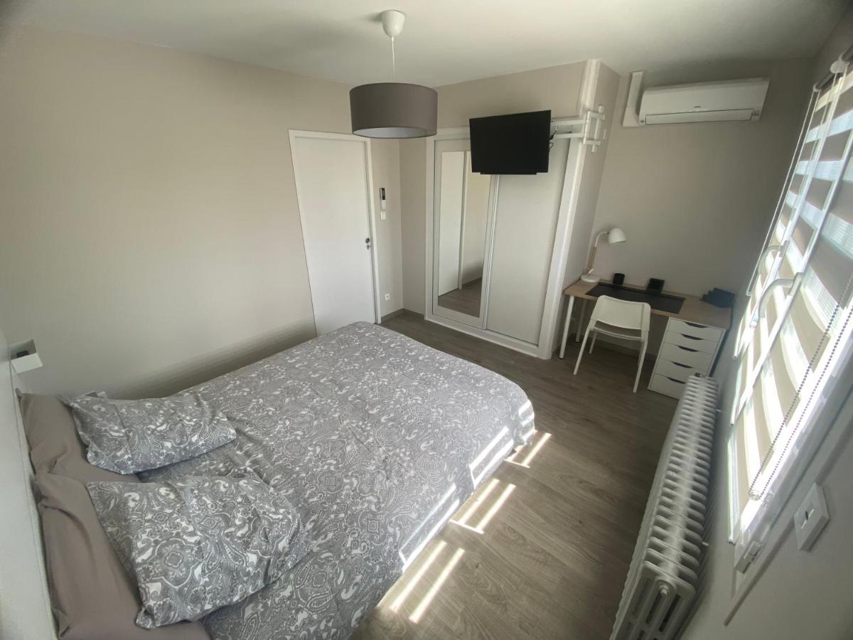 Chambre Dans Logement Partage Chez L Habitant Avec Piscine De 1 A 3 Chambres Grieges Екстериор снимка
